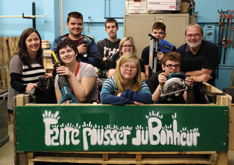 Photo : École secondaire La Frontalière